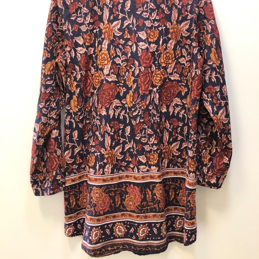 Vermont Counntry Store Button Front Tunic Cottagecore Cabincore Size M Cotton - Picture 2 of 6